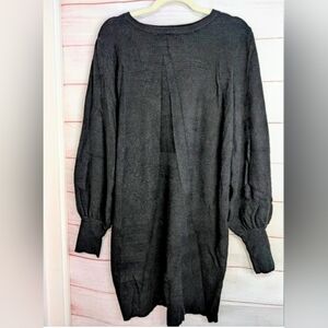 Like new Rachel Zoe puffy sleeve sweater dress 👗 size Large